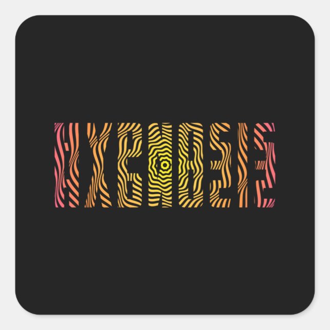Hypnosis Hypnotist Hypnotic Hypnotizer Best Gift Square Sticker (Front)