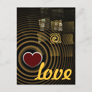 Hypnosis Love Postcard