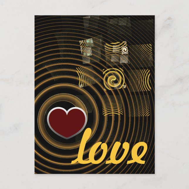 Hypnosis Love Postcard (Front)