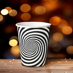 Hypnosis Spiral Paper Cups