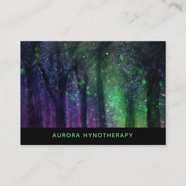 *~* Hypnotherapy Hypnosis - Therapist Counselor Business Card (Front)