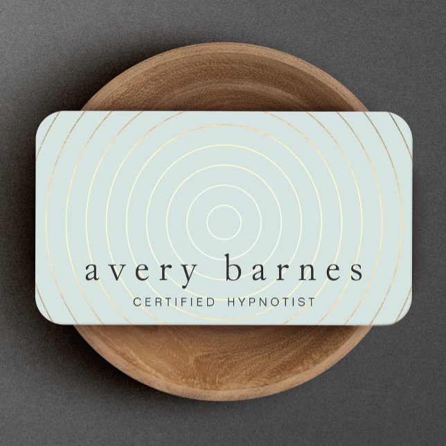 Hypnotherapy Hypnotherapist Business Card (Creator Uploaded)