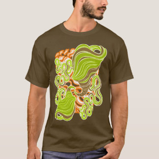 Hypnotic Amorphous Phantasmagoric Modern Groovy  T-Shirt