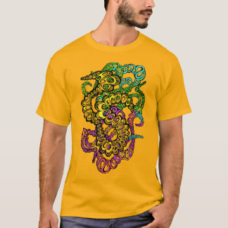 Hypnotic Amorphous Phantasmagoric Modern Groovy  T-Shirt
