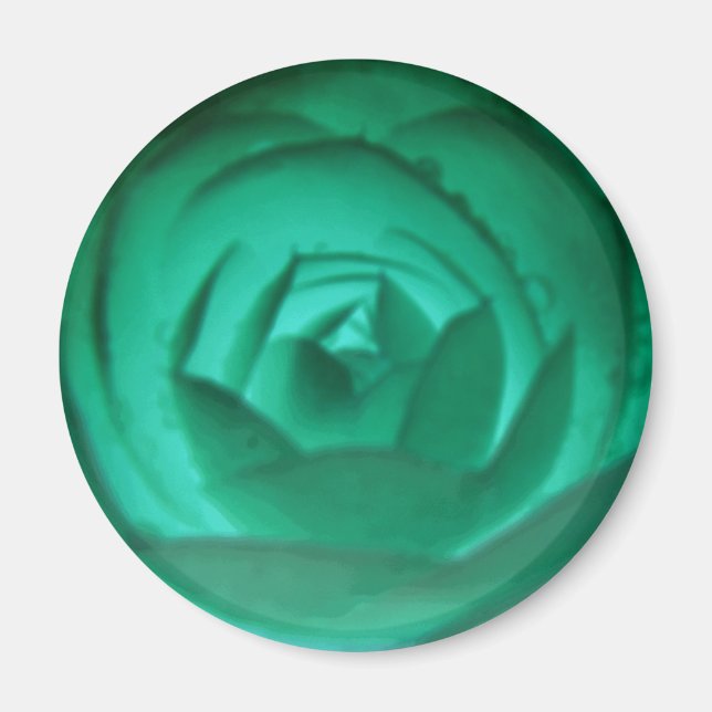 Hypnotic Camellia Flower Magnet (Front)