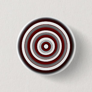 Hypnotic Circles 3 Cm Round Badge