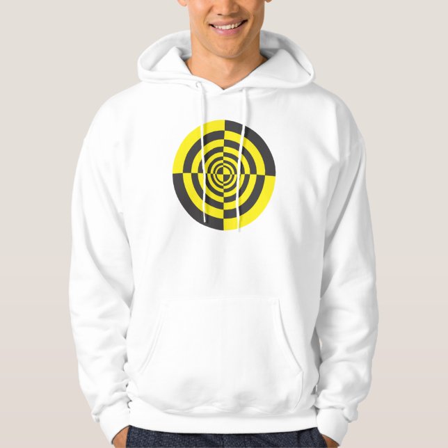 Hypnotic circles hoodie (Front)