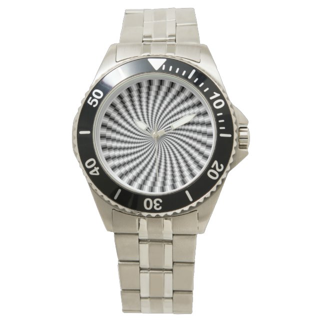 hypnotic disc spiral watch (Front)
