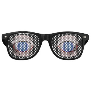 Hypnotic Evil Eye Party Glasses