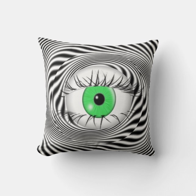 HYPNOTIC EYE - HYPNOTIST CUSHION (Front)
