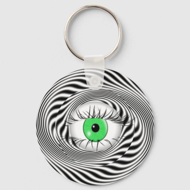 HYPNOTIC EYE - HYPNOTIST KEY RING (Front)