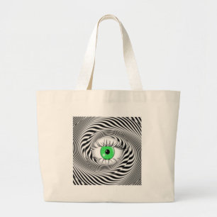 HYPNOTIC EYE - HYPNOTIST LARGE TOTE BAG