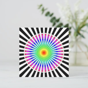 Hypnotic Flower  Card