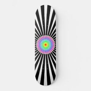Hypnotic Flower Skateboard