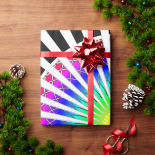 Hypnotic Flower Wrapping Paper