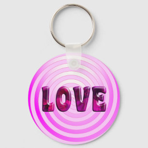 Hypnotic Love Keychain