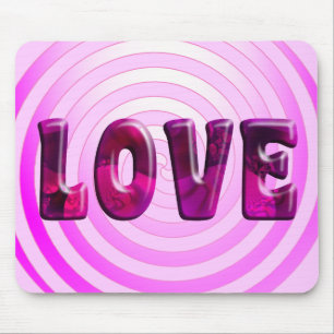 Hypnotic Love Mousepad