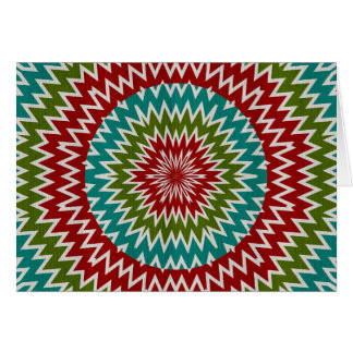 Hypnotic mandalaic flower