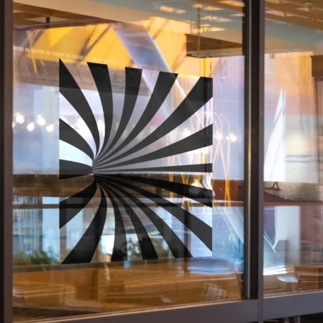 Hypnotic Optical Illusion Vortex Black (Creator Uploaded)