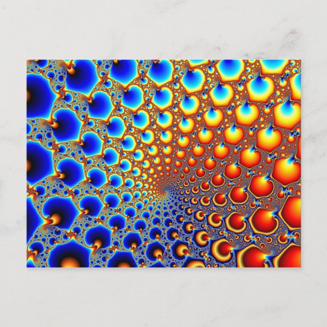 Hypnotic Portal - Fractal Postcard (Front)