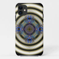 Hypnotic Rings with Pod of Life Patterns