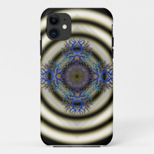 Hypnotic Rings with Pod of Life Patterns Case-Mate iPhone Case