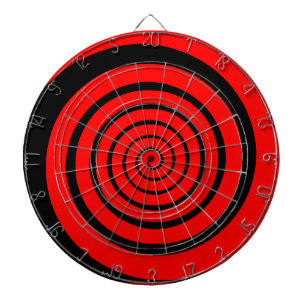 hypnotic spiral dartboard