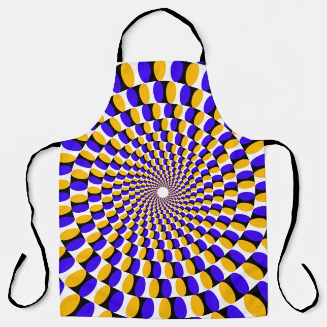 Hypnotic surreal abstract apron (Front)