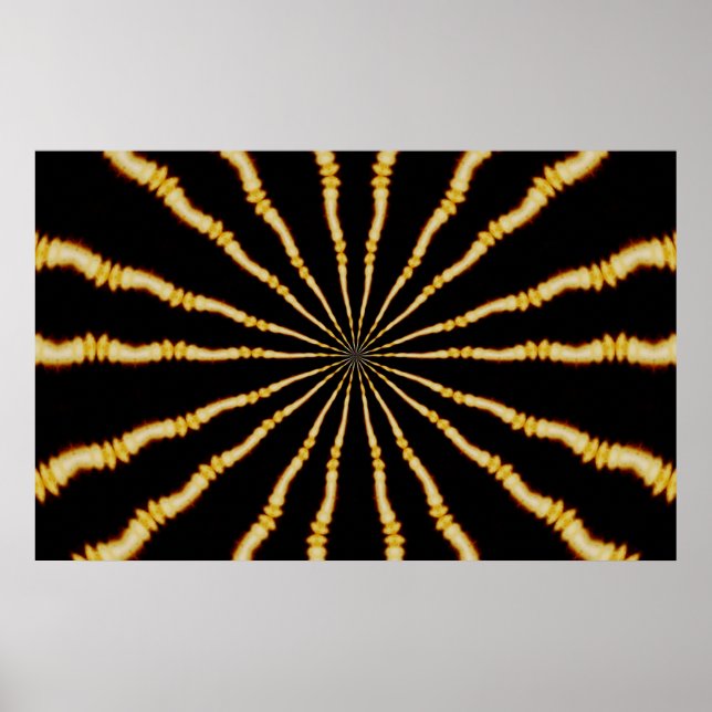 Hypnotic Trippy Mesmerising Psychedelic Art Poster (Front)