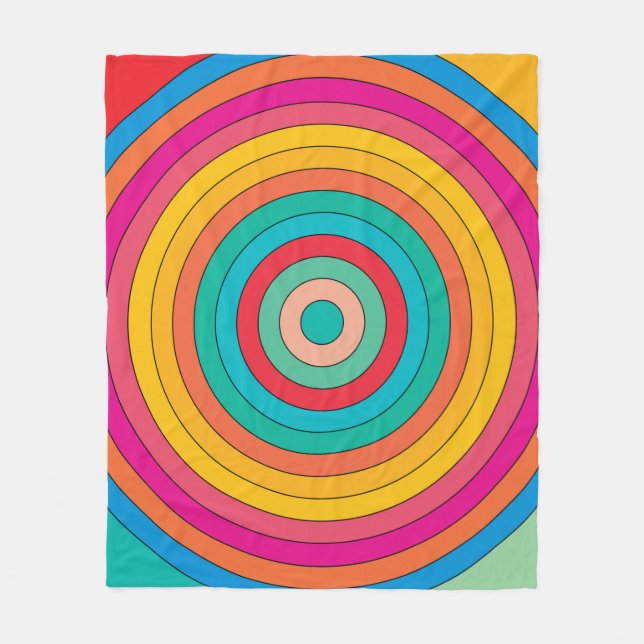 Hypnotised Blanket(Medium) Fleece Blanket (Front)