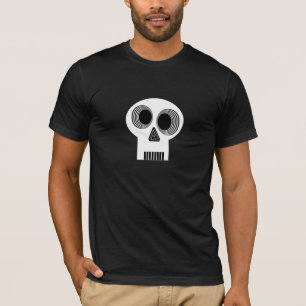 Hypnotised White Skull Tee