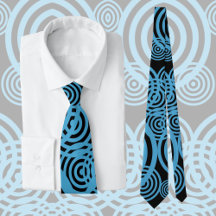 Hypnotizing circles - blue
