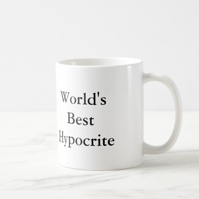 Hypocrite Mug (Right)