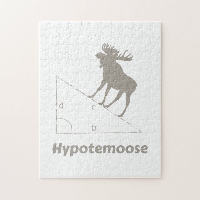 Hypotemoose Math Geek Jigsaw Puzzle (Vertical)