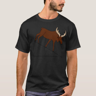 Hypotemoose Trigonometry Pun T-Shirt