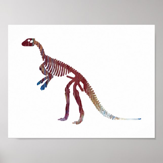 hypsilophodon skeleton poster (Front)