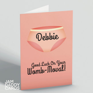Hysterectomy Good Luck Card