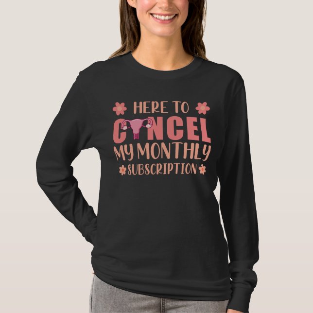 Hysterectomy Support Uterus Removal Survivor T-Shirt (Front)