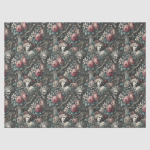 Hysteria Hides in the Blooms – Gothic Victorian Tissue Paper