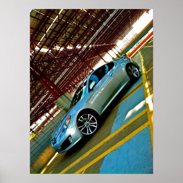 Hyundai Genesis Coupe Wall Poster (Front)