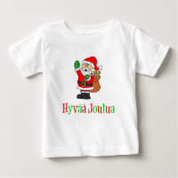 Hyvaa Joulua Finnish Christmas Santa