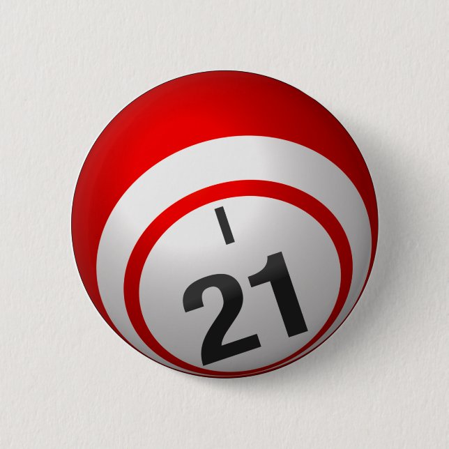 I 21 bingo button (Front)