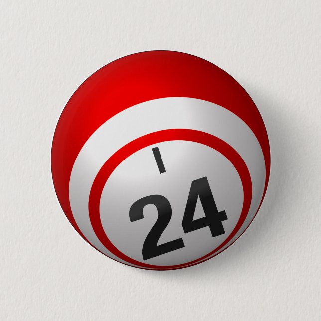 I 24 bingo button (Front)