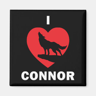 I <3 Connor Magnet Black