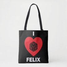 I <3 Felix Tote (dark)