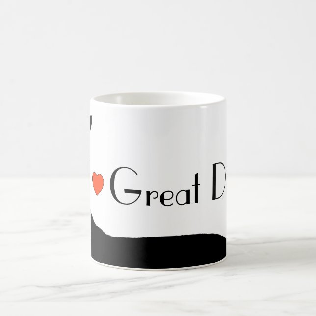 I <3 Great Danes Coffee Mug (Center)