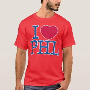 I <3 PHL Shirt (Red/Blue) Red Shirt
