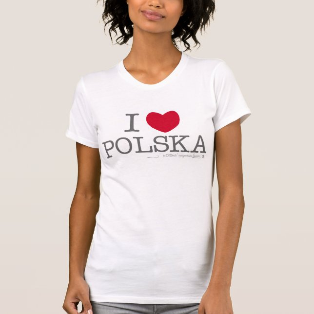 I <3 POLAND II T-Shirt (Front)