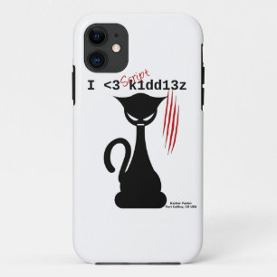 I <3 Script K1dd13z Case-Mate iPhone Case