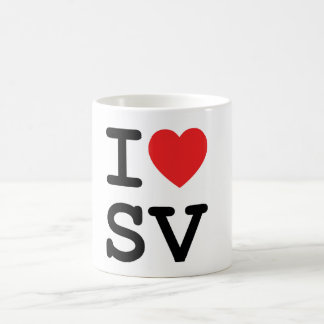 I <3 SV COFFEE MUG